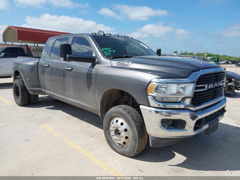 2019 Ram 3500 Big Horn Gray vin: 3C63RRLL8KG624096