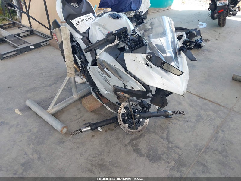 2025 Kawasaki Ex500   Silver vin: ML5EXGG12SDA68429