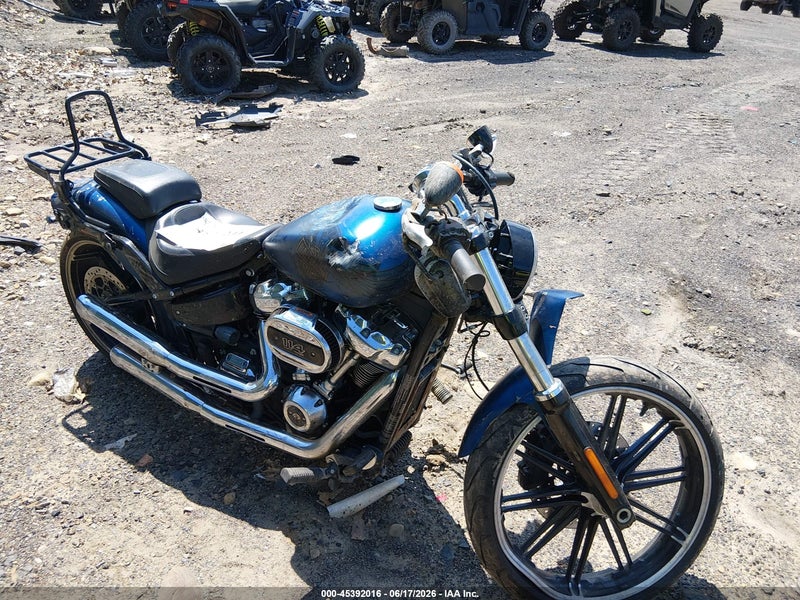 2018 Harley-davidson Fxbrs 115th Anniv Breakout 114 Blue vin: 1HD1YTK10JC038136