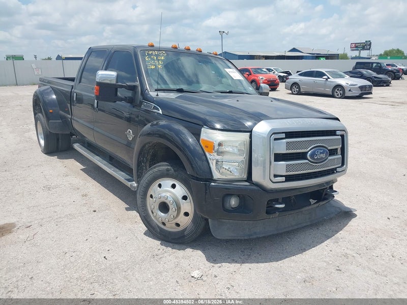 2016 Ford F-450 Lariat/xl/xlt Black vin: 1FT8W4DTXGEA11338