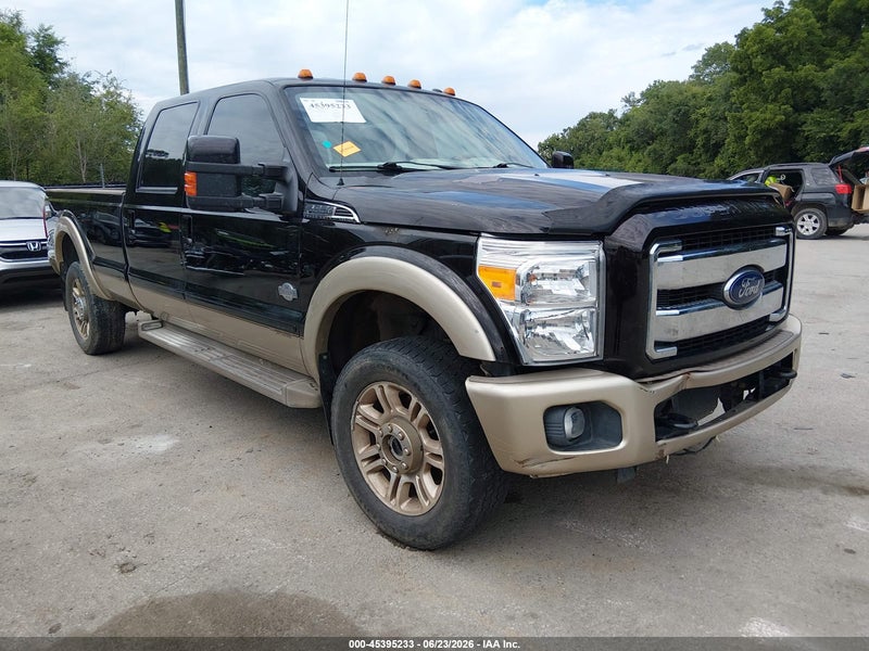 2014 Ford F-350 Lariat/xl/xlt Brown vin: 1FT8W3BTXEEB00580