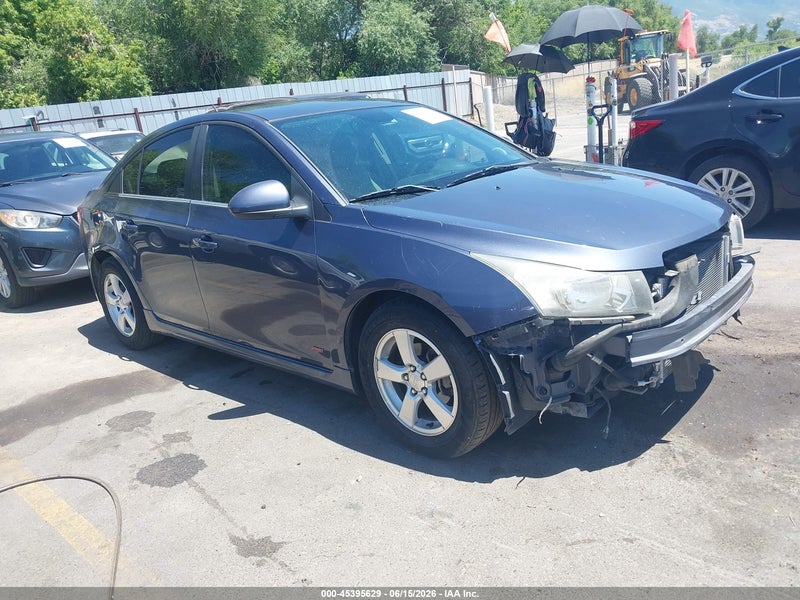 2013 Chevrolet Cruze 1lt Auto Blue vin: 1G1PC5SB1D7250855