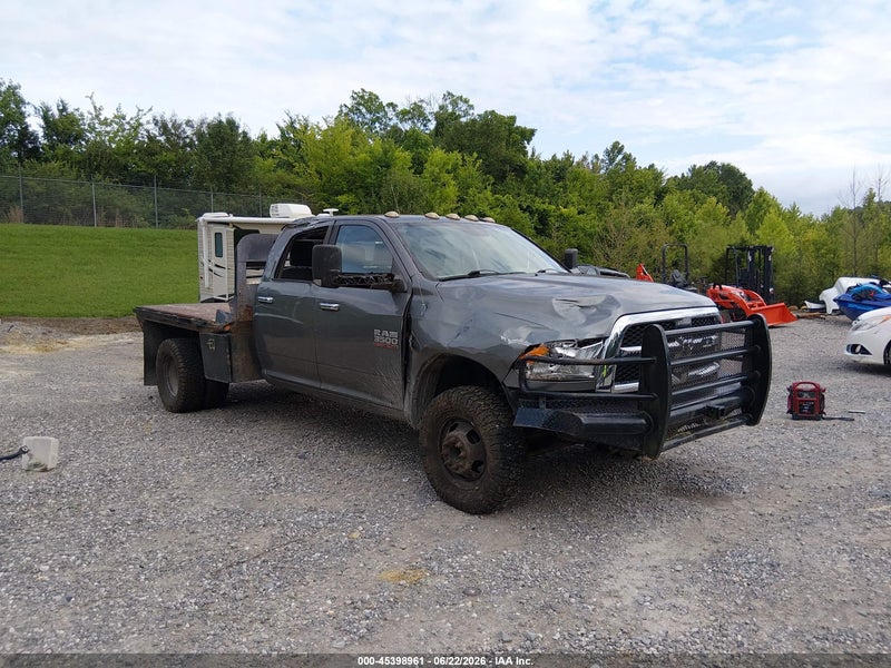 2013 Ram 3500 Slt Gray vin: 3C63RRHL3DG554924
