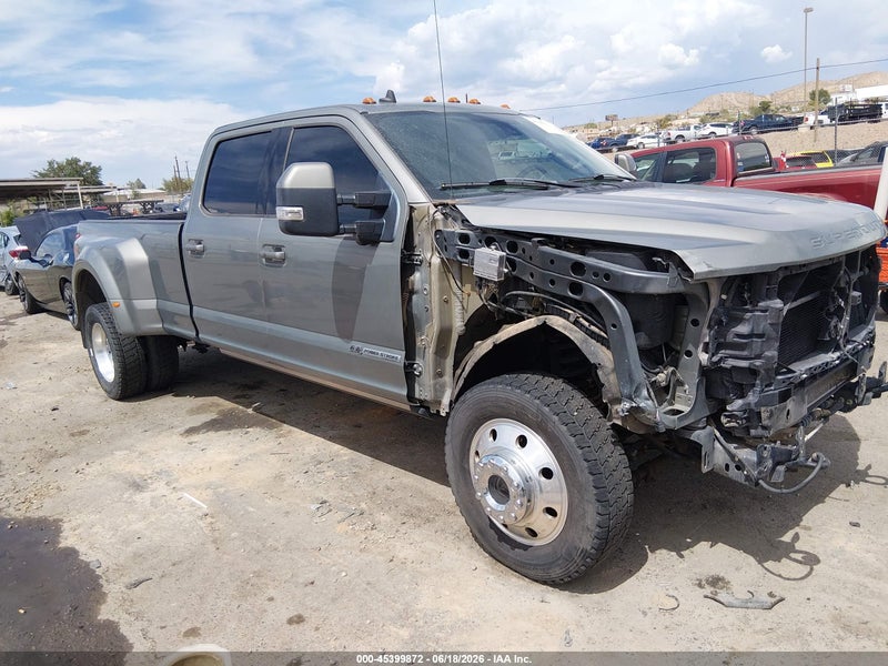 2019 Ford F-450 Lariat Серый vin: 1FT8W4DT5KED28341