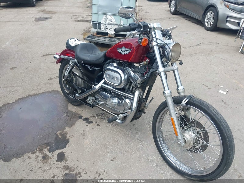 2003 Harley-davidson Xl1200 C Red vin: 1HD1CGP113K443560