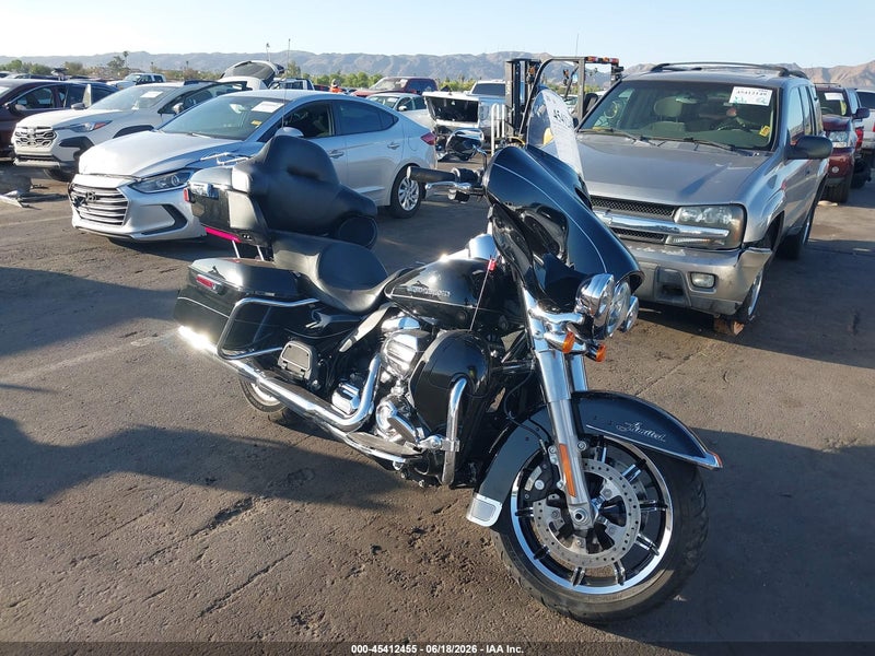 2017 Harley-davidson Flhtk Ultra Limited Черный vin: 1HD1KED13HB613114
