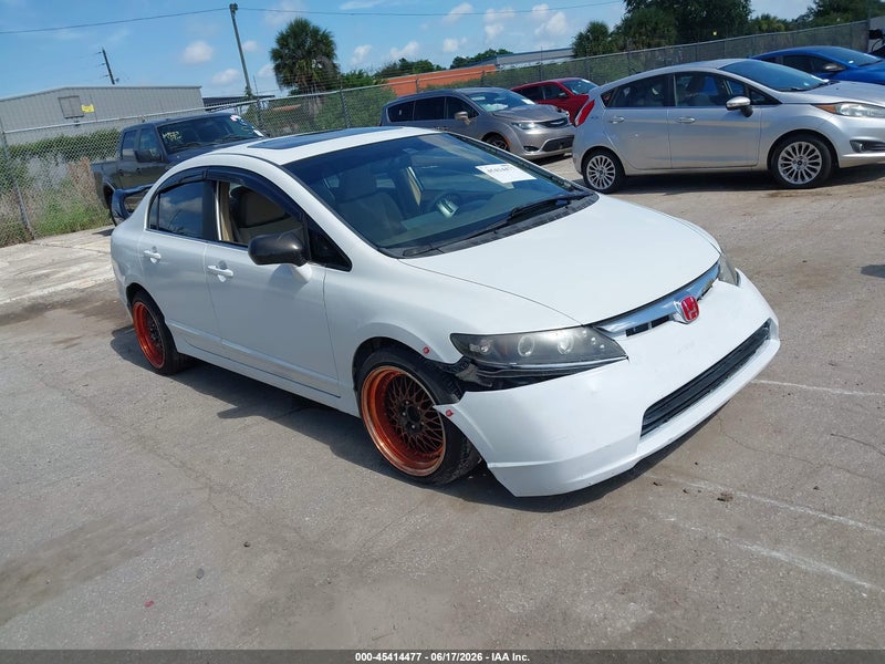 2006 Honda Civic Ex White vin: 1HGFA16866L152044