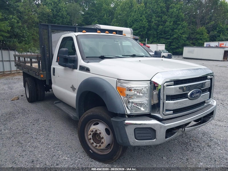2012 Ford F-550 Chassis Xl/xlt White vin: 1FDUF5HTXCEB79338