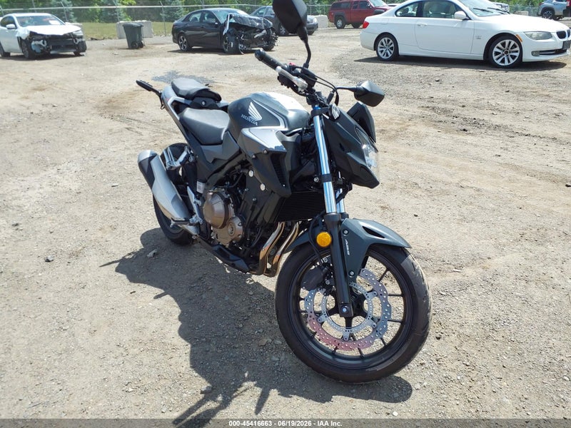 2021 Honda Cb500 Fa Gray vin: MLHPC6358M5200257