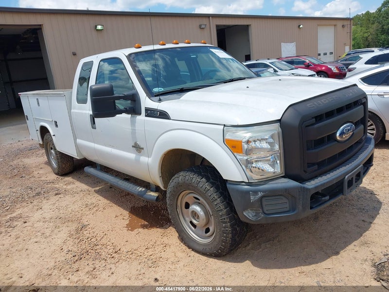 2011 Ford Super Duty F-350 Srw Lariat/xl/xlt White vin: 1FD8X3FT0BEB57918