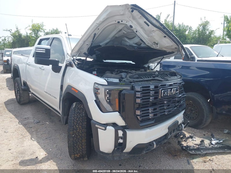 2025 Gmc Sierra 2500hd 4wd  Standard Bed Denali Ultimate White vin: 1GT4UXEY9SF235221