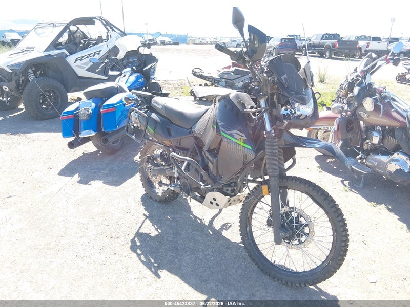 2015 Kawasaki Kl650 E Black vin: JKAKLEE10FDA82888