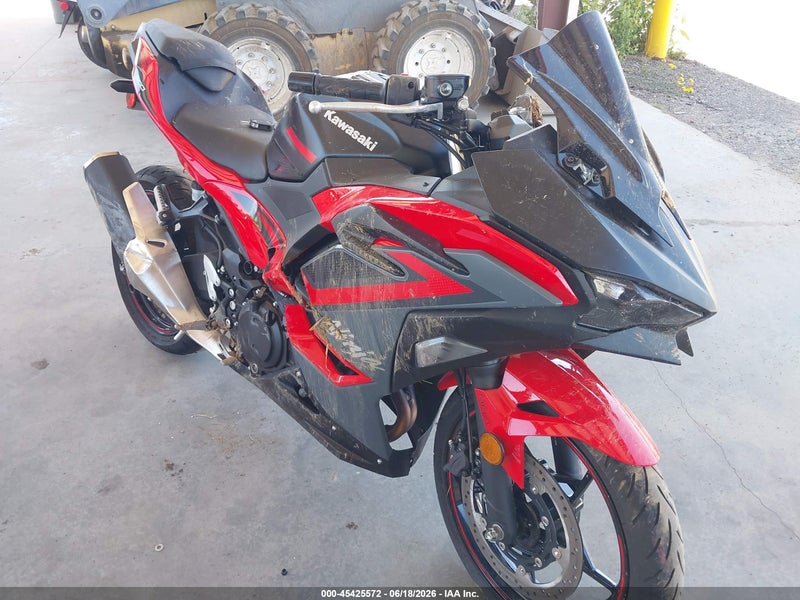 2025 Kawasaki Ex500 A/b Black vin: ML5EXGJ16SDA57670