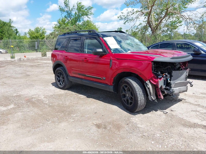 2021 Ford Bronco Sport First Edition Red vin: 3FMCR9F96MRA27735