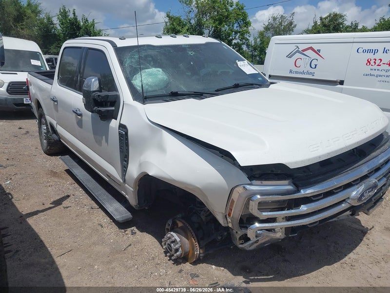 2024 Ford F-250 King Ranch White vin: 1FT8W2BT6REE12122