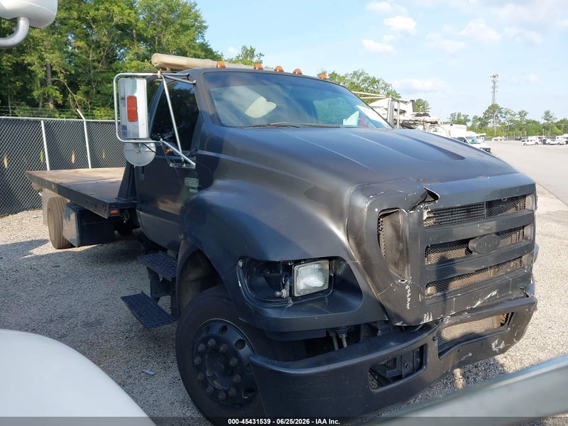 2008 Ford Super Duty F-650 Straight Frame Xl/xlt Black vin: 3FRWF65C18V677837