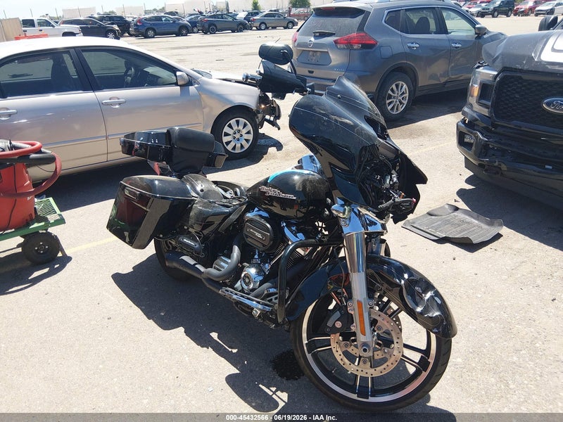 2017 Harley-davidson Flhx Street Glide Black vin: 1HD1KBC16HB676644