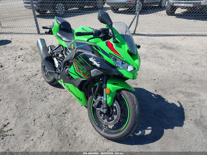 2024 Kawasaki Zx400 S Зеленый vin: ML5ZXCS16RDA28124