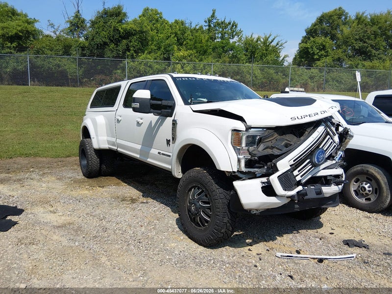 2021 Ford F-350 Lariat Белый vin: 1FT8W3DT5MED24870