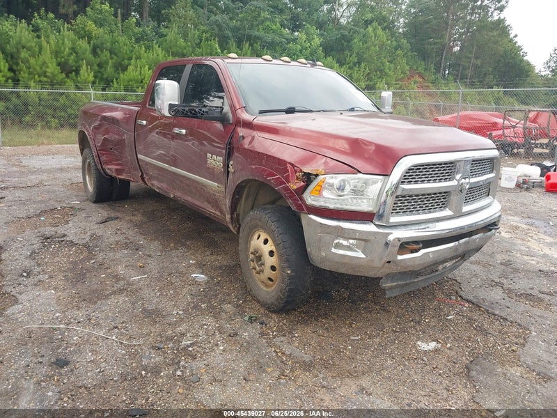 2016 Ram 3500 Laramie Maroon vin: 3C63RRJL8GG372053