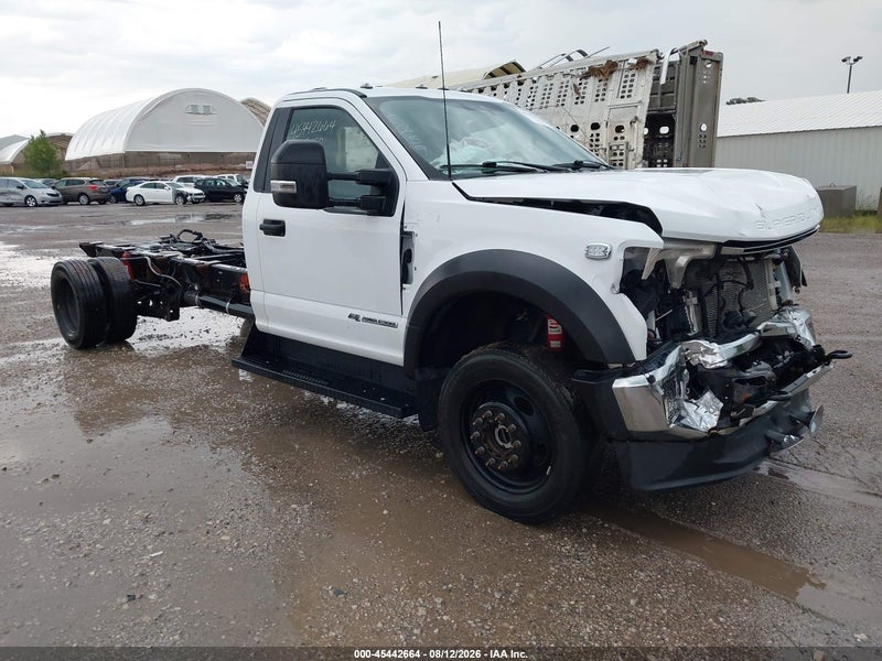 2022 Ford F-450 Chassis Xl/xlt White vin: 1FDUF4HT5NEF66067