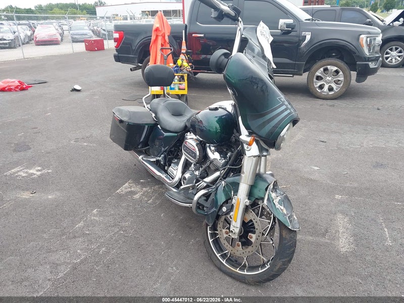 2021 Harley-davidson Flhxs   Green vin: 1HD1KRP16MB643219