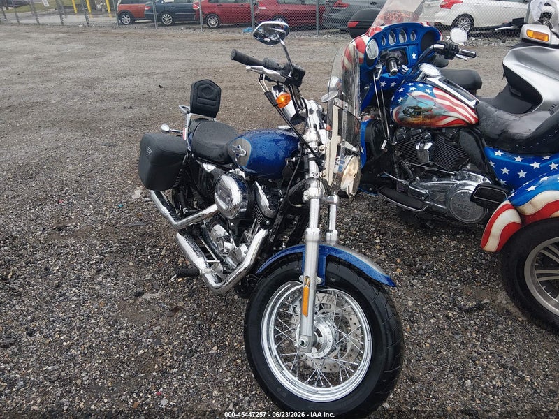 2017 Harley-davidson Xl1200 C Blue vin: 1HD1CT314HC437610