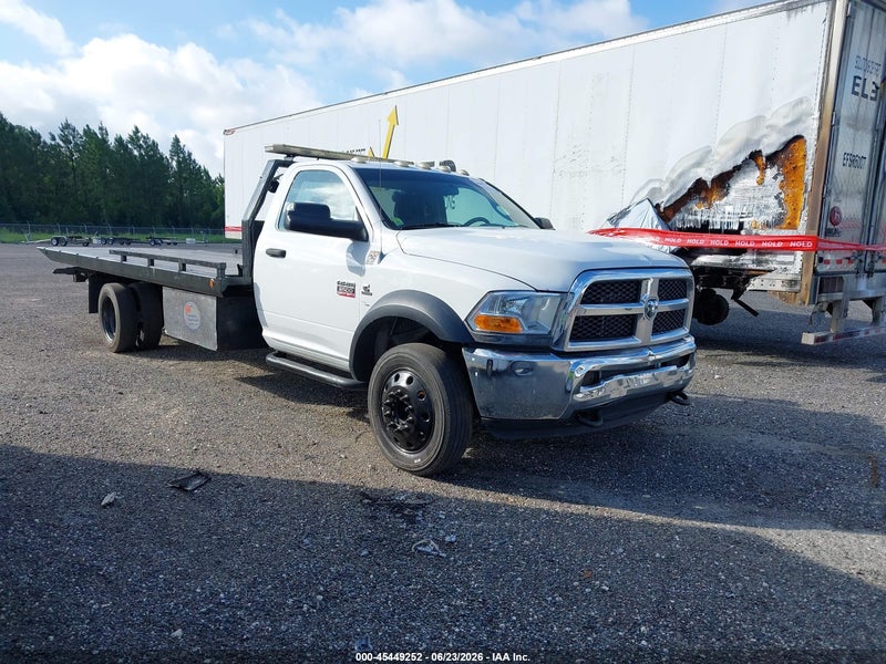 2011 Ram Ram 5500 Hd Chassis St/slt White vin: 3D6WA7EL8BG596986