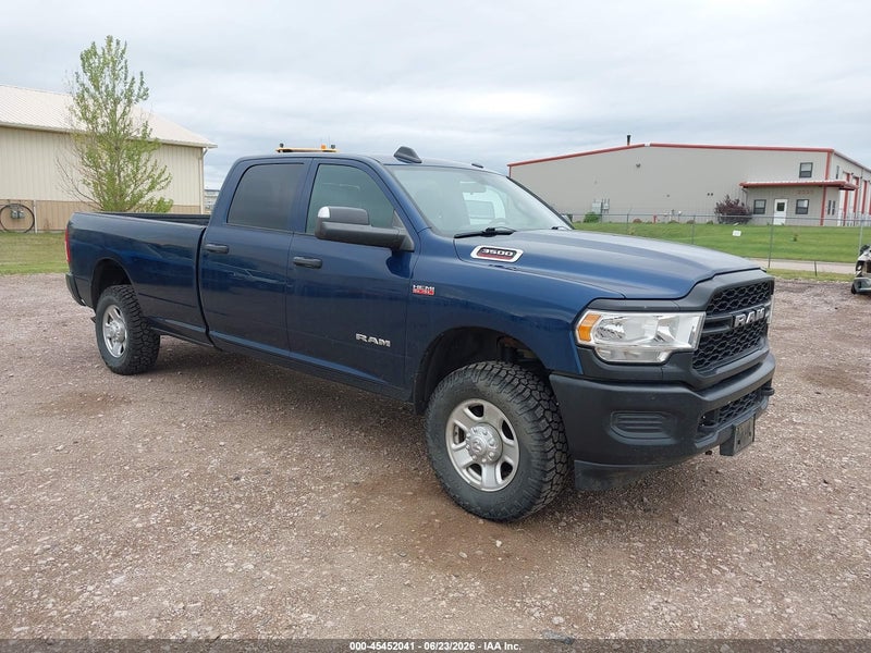 2021 Ram 3500 Tradesman  4x4 8' Box Dark Blue vin: 3C63R3GJ6MG665674