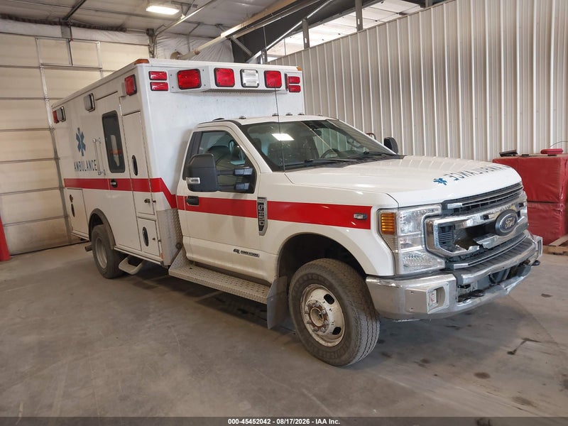 2022 Ford F-350 Chassis Xl/xlt White vin: 1FDRF3HT4NEC21810