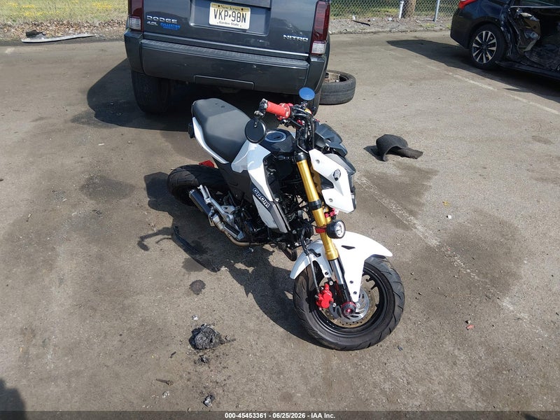 2020 Honda Grom 125 Белый vin: MLHJC7517L5206894