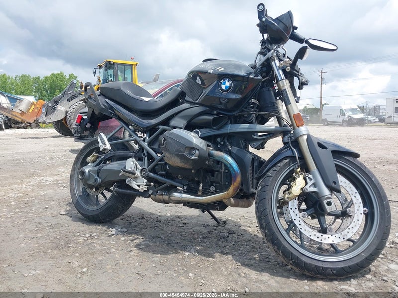 2013 Bmw R1200 R Black vin: WB1049008DZX97668
