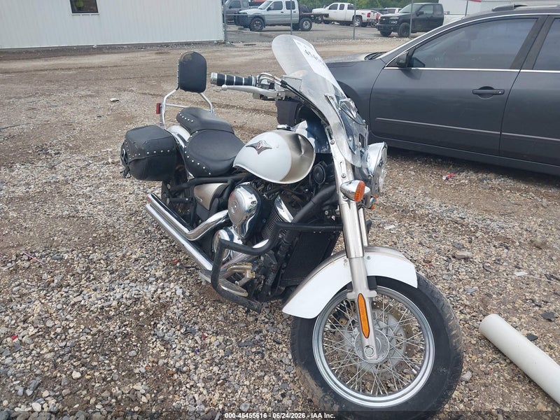 2009 Kawasaki Vn900 D Белый vin: JKAVN2D179A032967