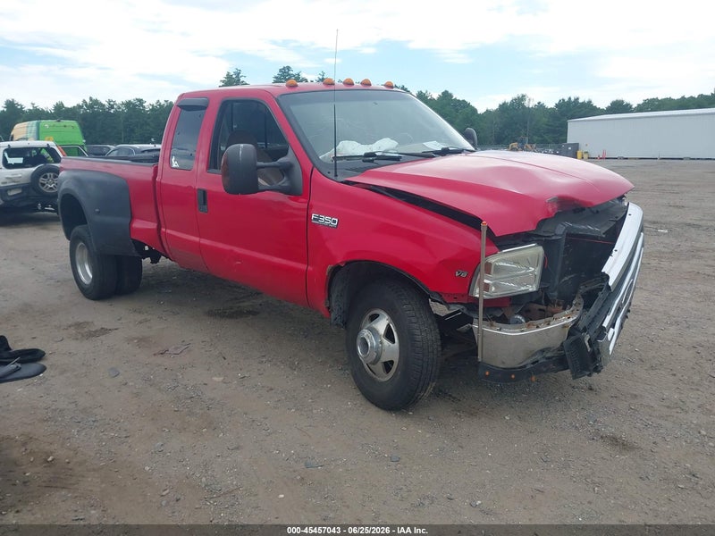 1999 Ford F-350 Lariat/xl/xlt Red vin: 1FTWX33LXXEB81683