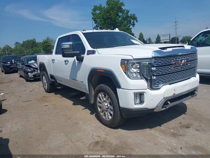 2020 Gmc Sierra 2500hd   White vin: 1GT49REYXLF198680