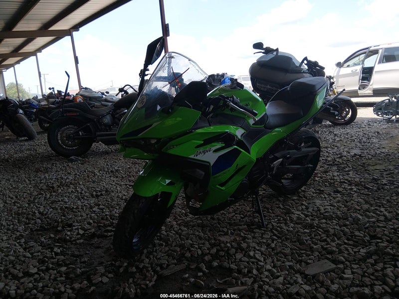 2026 Kawasaki Ex500 A/b Зеленый vin: ML5EXGJ18TDA75718