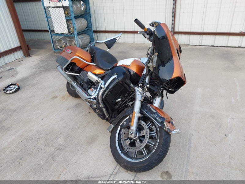 2014 Harley-davidson Flhtk Electra Glide Ultra Ltd Orange vin: 1HD1KEL15EB628047