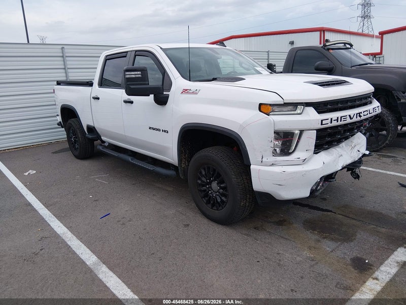 2023 Chevrolet Silverado 2500hd 4wd  Standard Bed Lt White vin: 1GC4YNE71PF150302