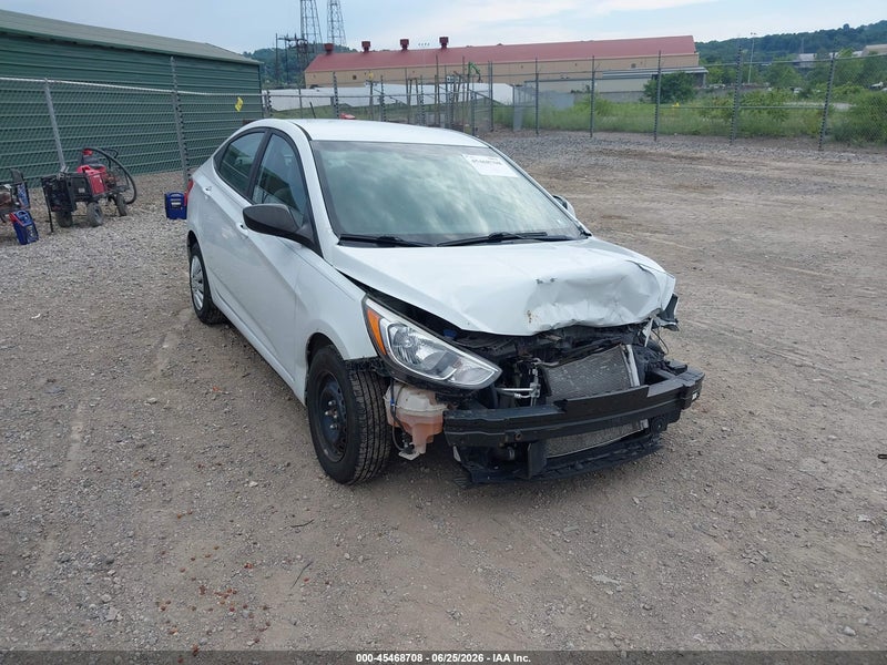 2017 Hyundai Accent Se White vin: KMHCT4AE8HU381201