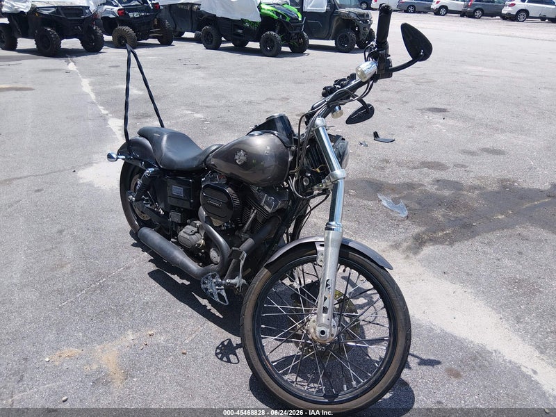 2016 Harley-davidson Fxdwg Dyna Wide Glide Gray vin: 1HD1GPM16GC322774