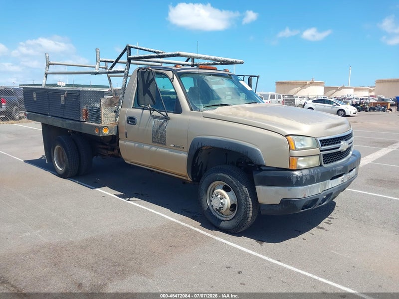 2007 Chevrolet Silverado 3500 Chassis Classic Work Truck Champagne vin: 1GBJC34U87E184129