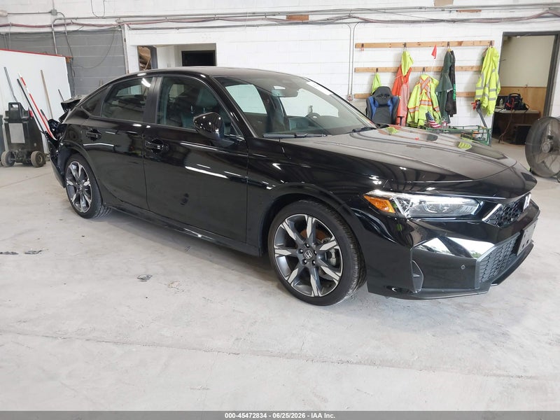 2026 Honda Civic Hybrid Sport/sport Touring Черный vin: 2HGFE4F85TH327446
