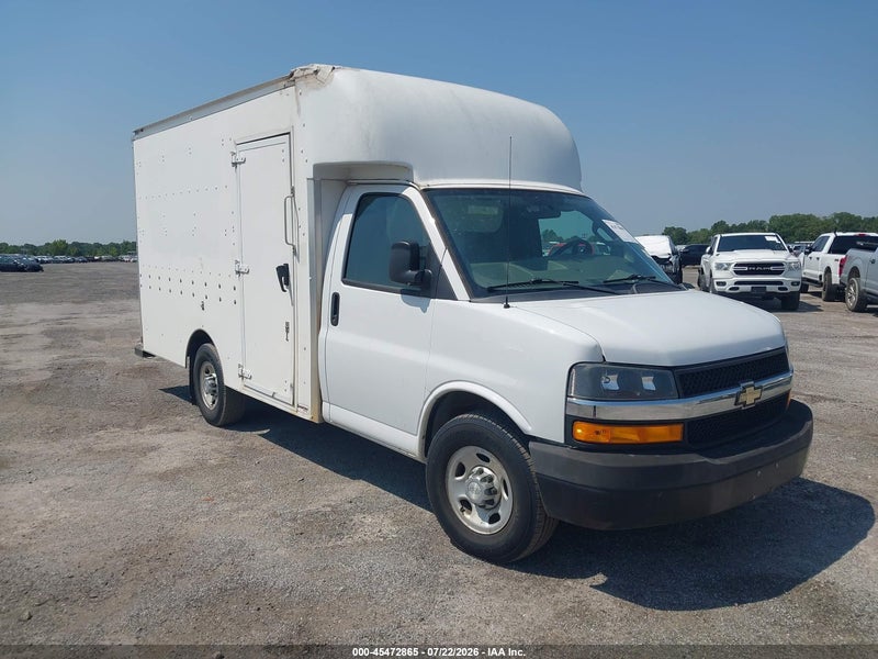 2018 Chevrolet Express Cutaway Work Van vin: 1GB0GRFG9J1195486