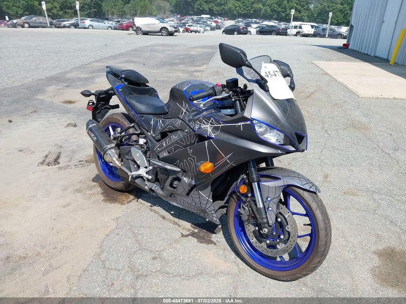 2024 Yamaha Yzfr3 A Purple vin: MH3RH18Y8RK017132