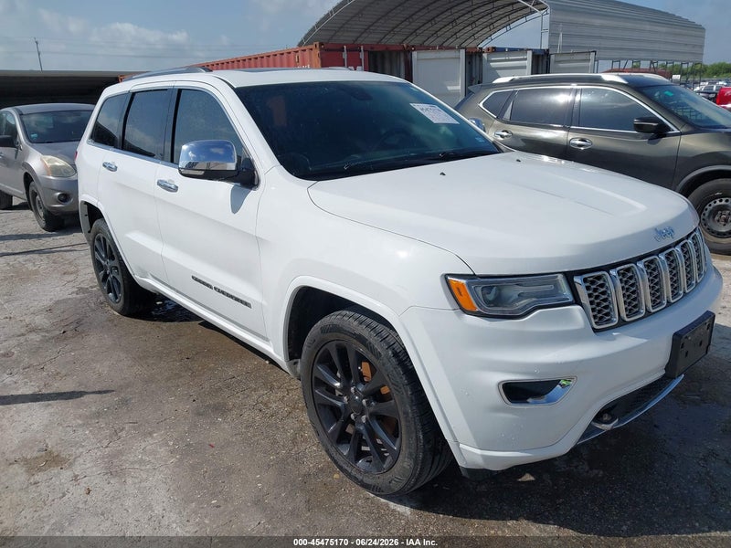 2017 Jeep Grand Cherokee Overland vin: 1C4RJECG9HC804740