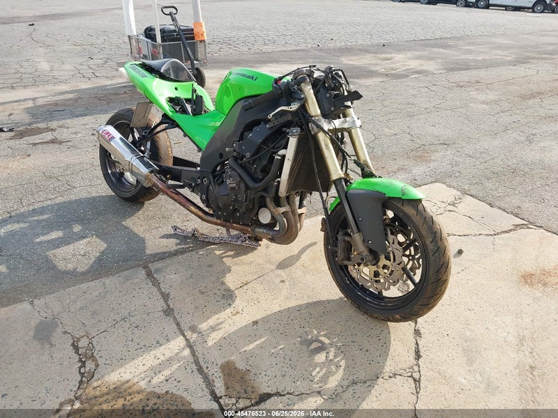 2006 Kawasaki Zx1000 D6f Green vin: JKAZXCD116A000710