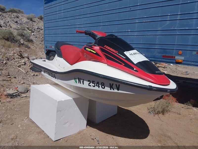 2002 Honda Aquatrax   Red vin: 00000JPHPSA1920J1