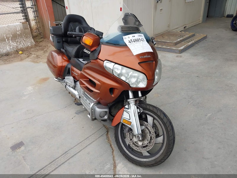2007 Honda Gl1800   Orange vin: 1HFSC47L77A607367