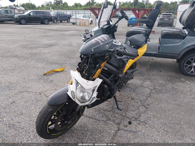 2022 Suzuki Gsx-s750 M/z Yellow vin: JS1C533B7N7100781