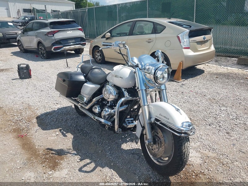 2007 Harley-davidson Flhrs   Белый vin: 1HD1FY4147Y617111